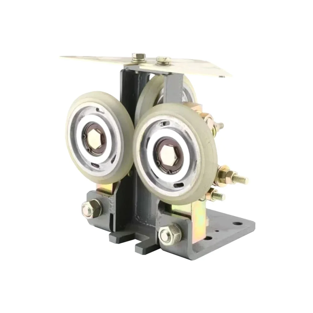 Modern Design Hotel Home Elevator Roller Guide Shoe Diameter 125mm Roller Supermarket Elevator High Speed Rolling Guide Shoes
