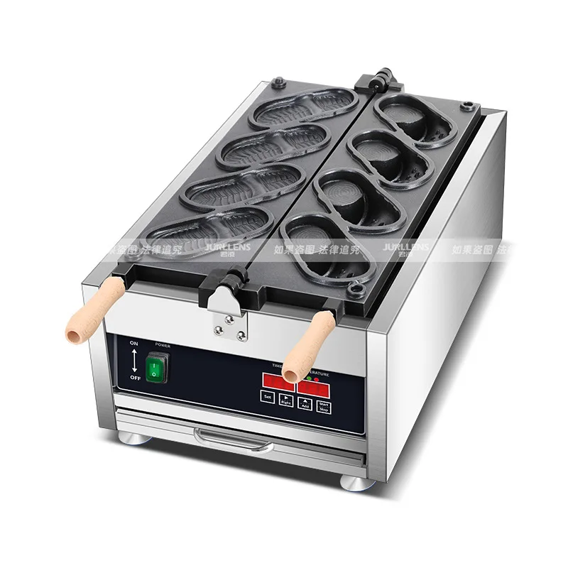 Internet Celebrity Explosion Hole Shoes Burning Machine Electric Heating Slippers Hole Shoes Bread Cake Burning