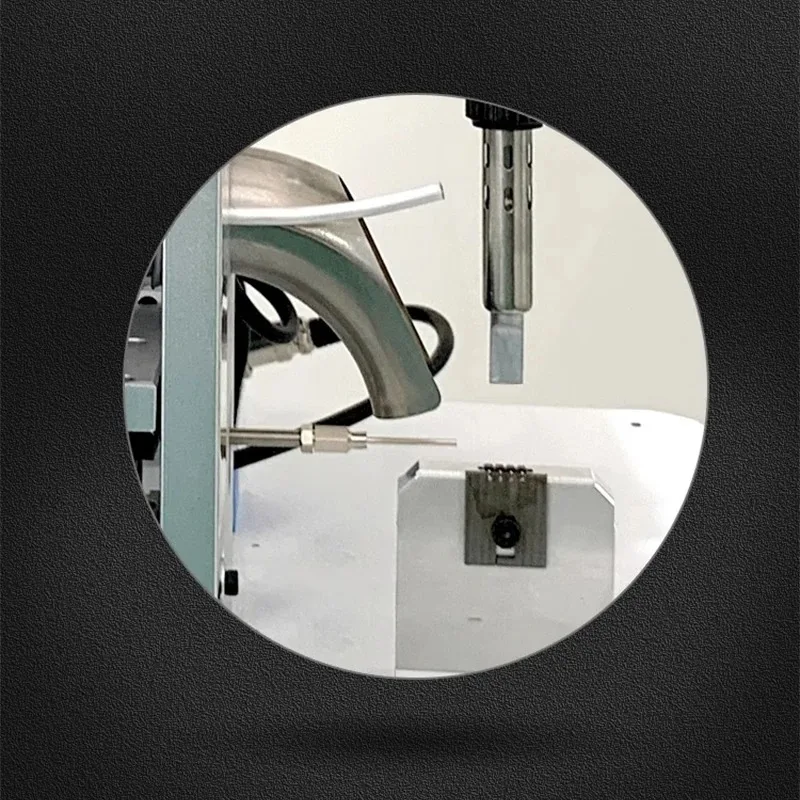 USB Charging Cable Wire Connector Semi Automatic Soldering Machine PCB Board Tin Soldering Station