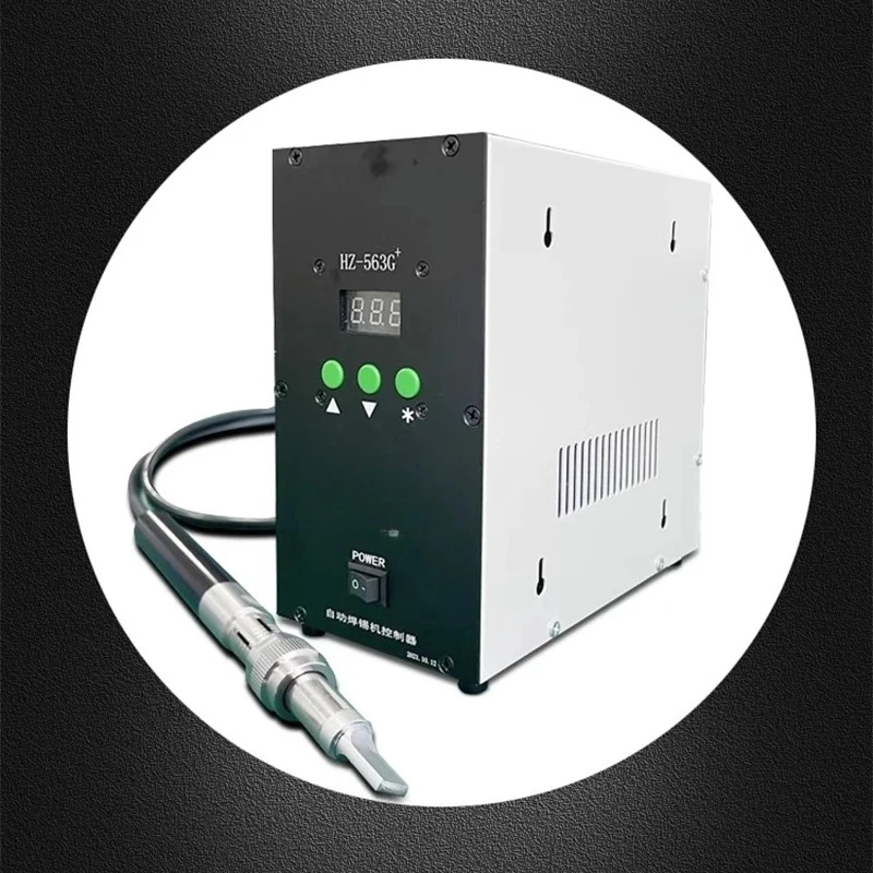 USB Charging Cable Wire Connector Semi Automatic Soldering Machine PCB Board Tin Soldering Station