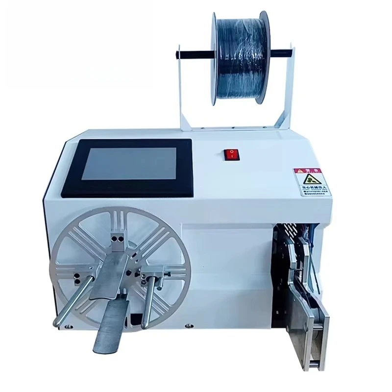 USB cable winding packaging machine Automatic coil winding machine Wire binding machine