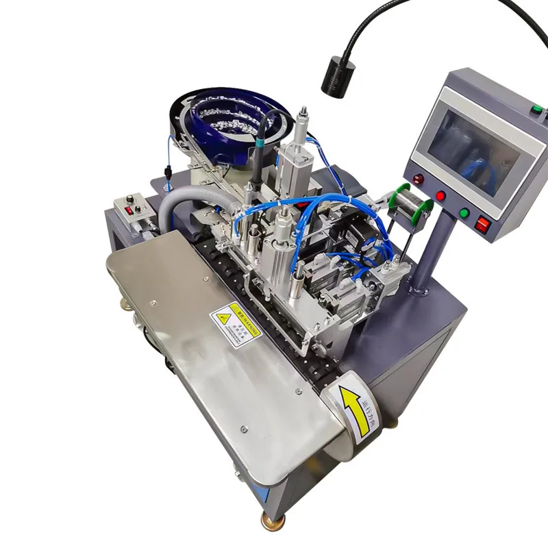 Fully automatic USB soldering machine, data cable charging plug with stripping and welding equipment welding all-in-one machine