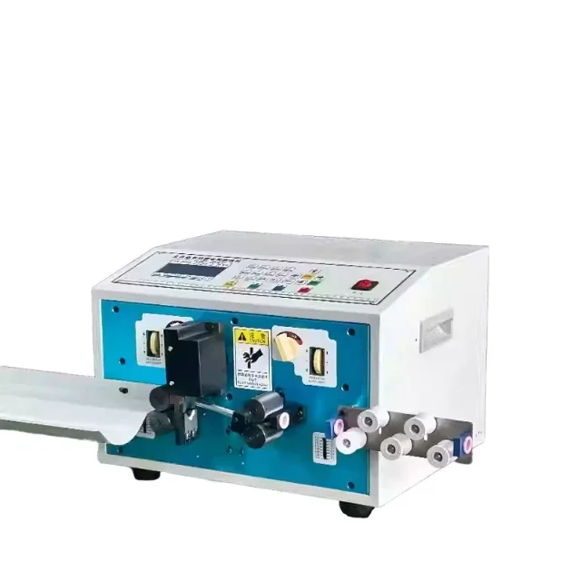 Automatic USB Cable Making Machine Mobile Computer Wire Stripping & Peeling Cutting Equipment Cable Manufacturing Facilities