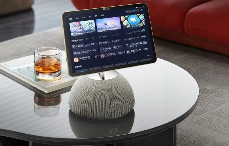 Smart speaker multi-functional care artifact, smart screen learning office tablet