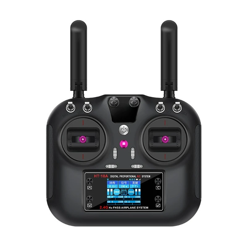 Smart car HT-10A channel remote control handle receiver 2.4G model aircraft robot drone