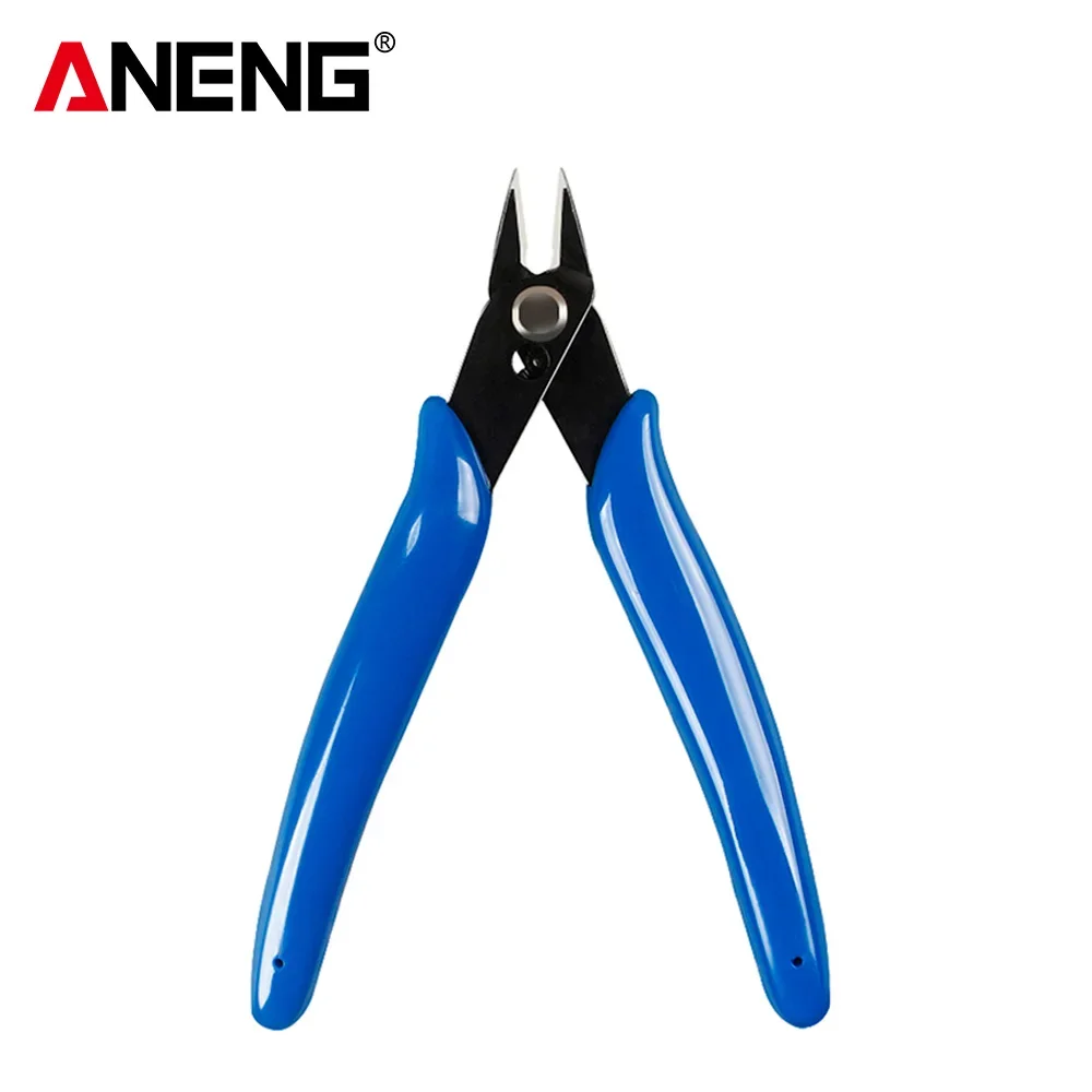 Diagonal Pliers Universal Blue  ANENG Wishful Clamp Electrical Wire Cable Cutting Nipper Flush Wire Cable parts Home Hand Tools