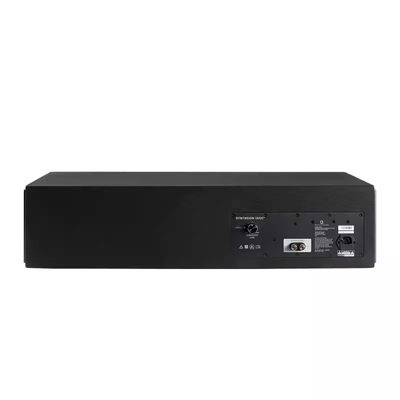 DM30 Flagship Center Speaker, Premium Hi-Res Audio Center Channel Speaker for Home Theater, Wooden Enclosure Surround Sound r