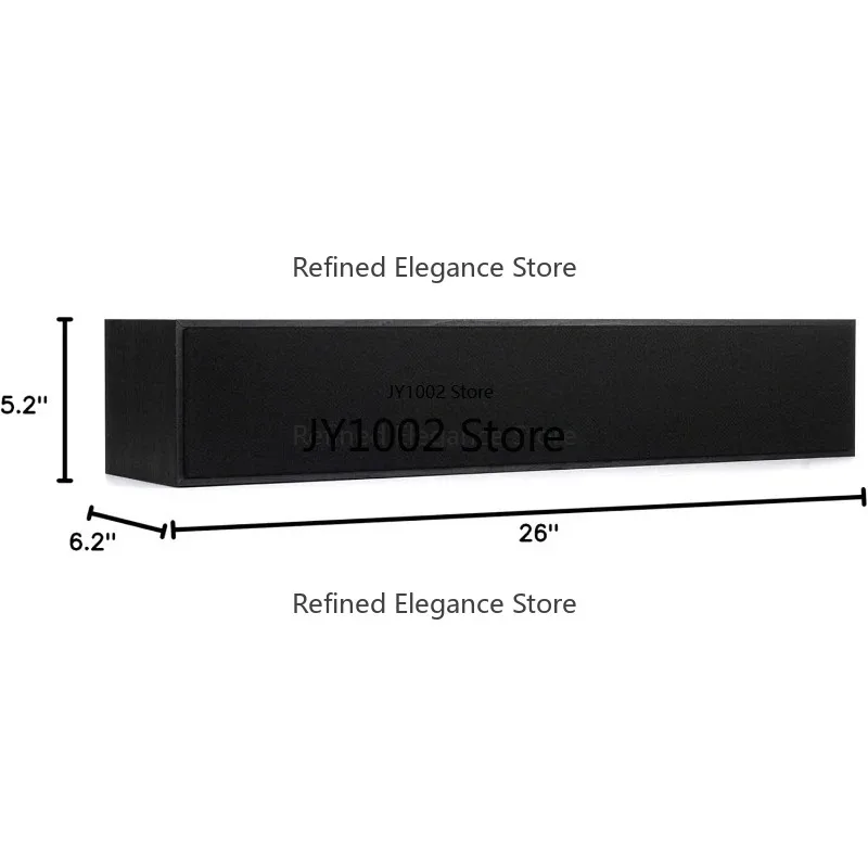 Center Speaker – Premium Home Theater Component for Surround Sound Systems with Rich, Balanced Audio