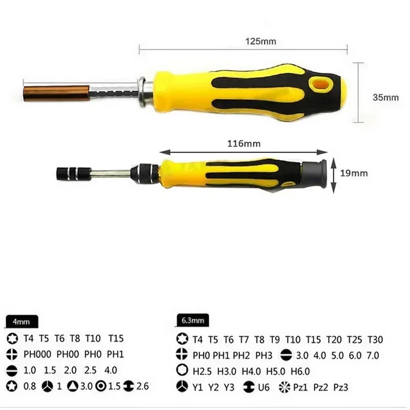 New Repair Magnets Steel Disassembly Electronical Tool Kit  Tablet Professional Screwdriver 58-in-1 for Smart Phone Watch