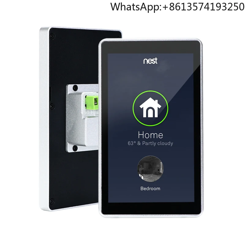 For 2025 Sunworld YC-SM55P Smart Home Control4 Tuya Loxone Tablet 5.5 Inch Relay Wall Mount Android Tablet Poe