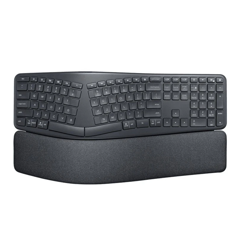 Commercial Wireless Bluetooth Ergonomic Keyboard Split Laptop Office Keyboard