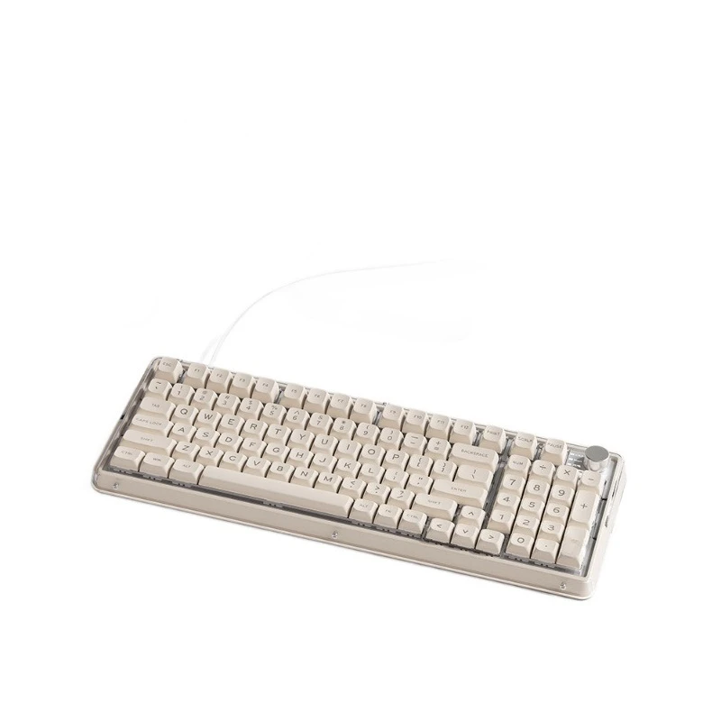 Mechanical keyboard and mouse set Wired, girls' office e-sports mahjong sound Wireless Bluetooth