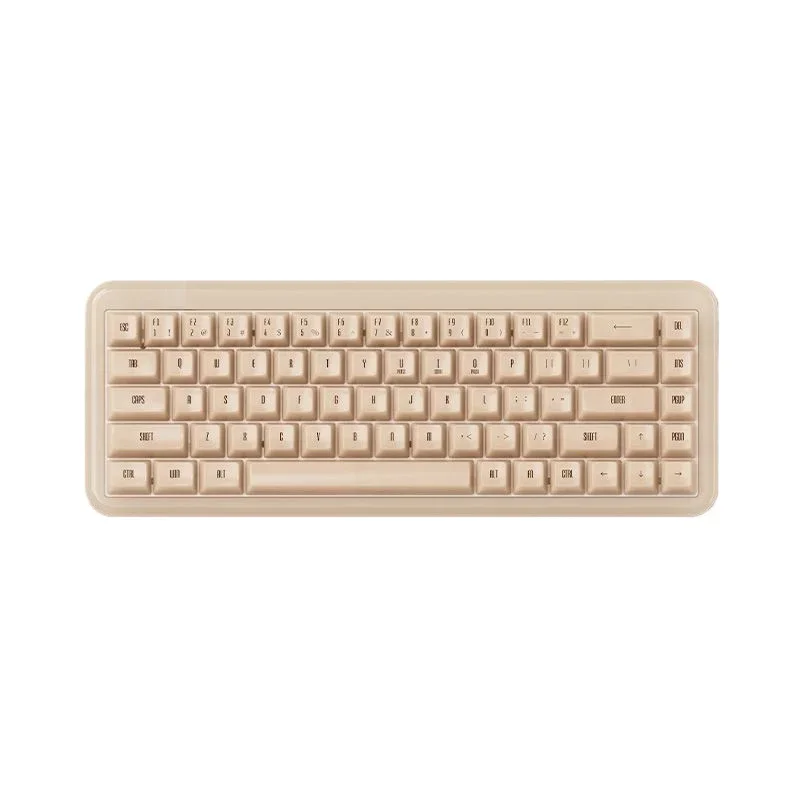 YU01 Transparent mechanical keyboard Customized Bluetooth wireless three-mode e-sports game office dedicated