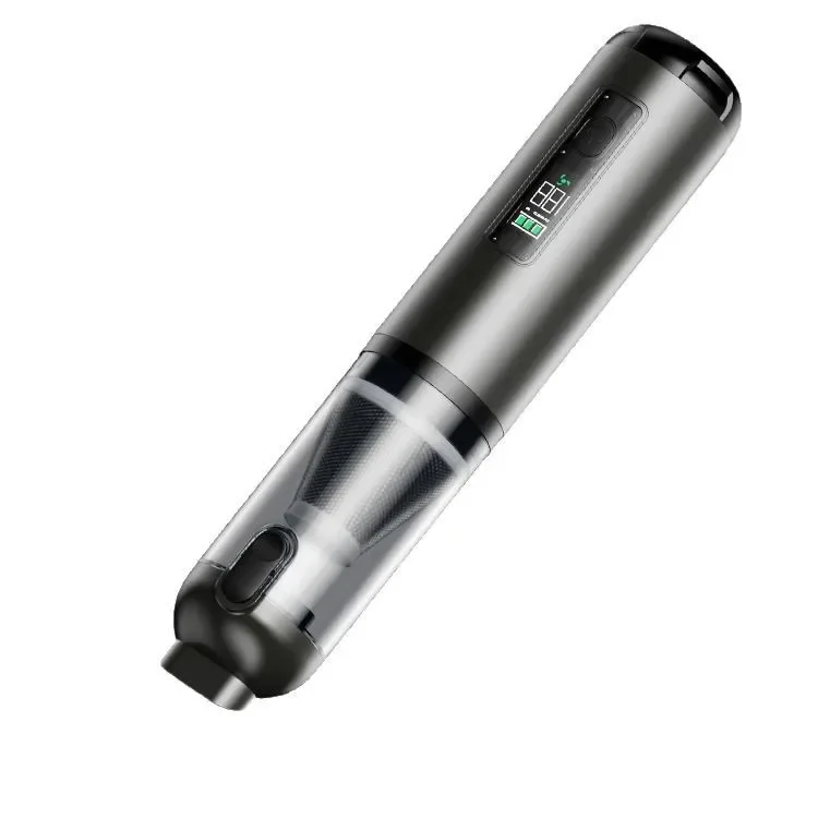 Car, vacuum cleaner, brushless, digital display, large suction, wireless charging, handheld small