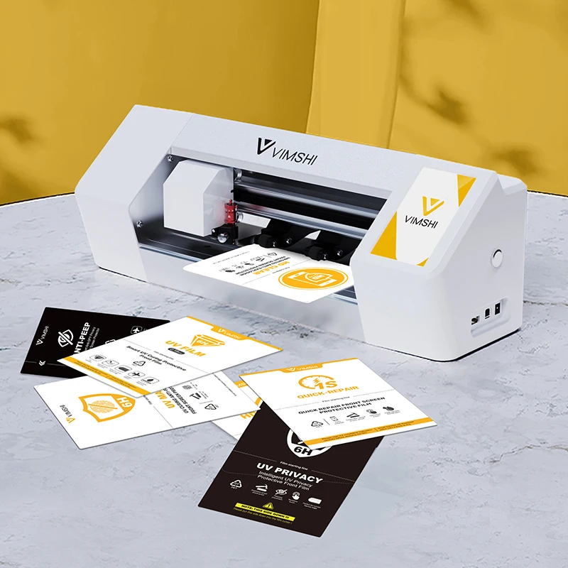 Vimshi Automatic UV Printer Unlimited TPU Screen Protector Hydrogel Nano Pet Films PC Cutting Mobile Phones Smart Watches
