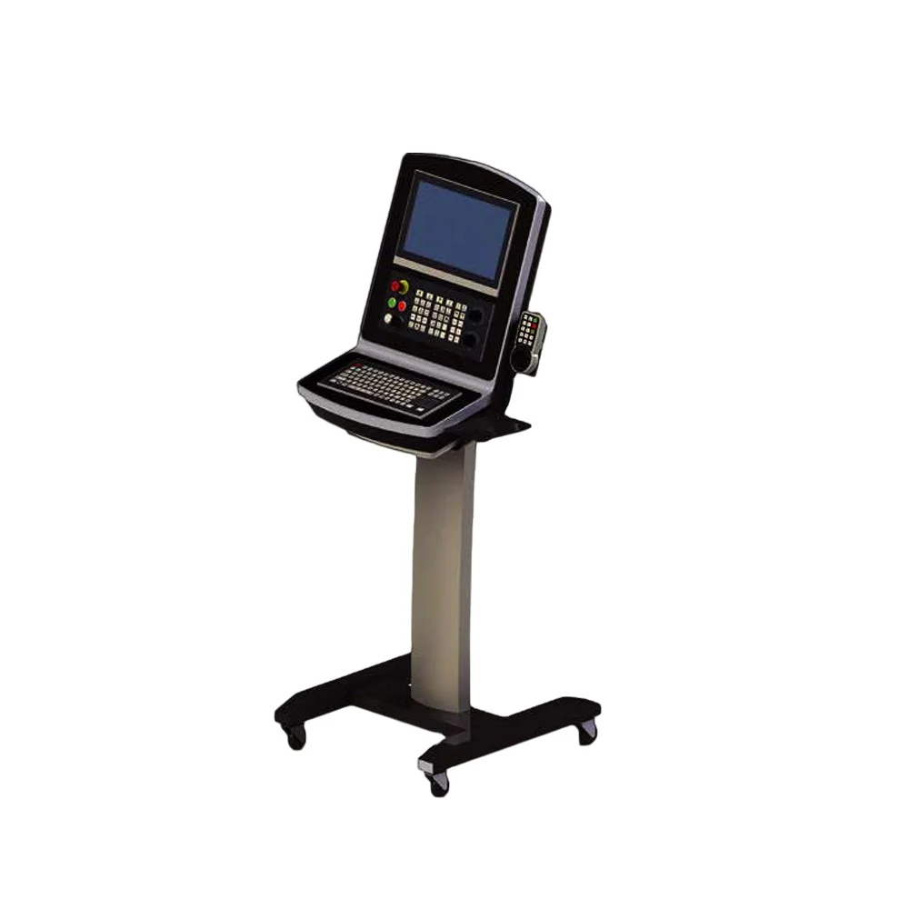 HMI Integrated Cabinet with Fixing Frame for 15.6 Inch Embedded Industrial Panel PC _ CNC Control Panel _ Keyboard_MPG
