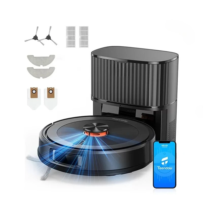 Teendow Intelligent Automatic Lds Laser Aspirapolvere Vacuum Cleaner Robot Automatic Dust Cleaning App Control Sweeping Robot