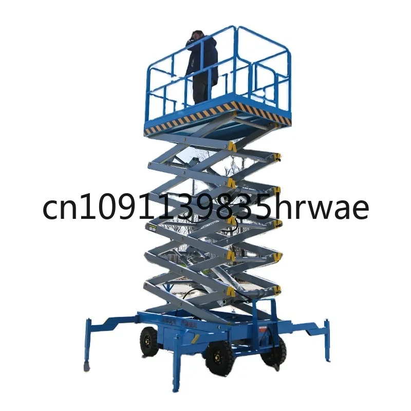 Davoo Car Lift Platform 10m 500kg Heavy  Safe for Sale Electric Tripod Lifting Platform