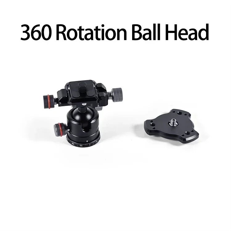 Customized design adjustable photography stabilizer ball head tripod car suction cup