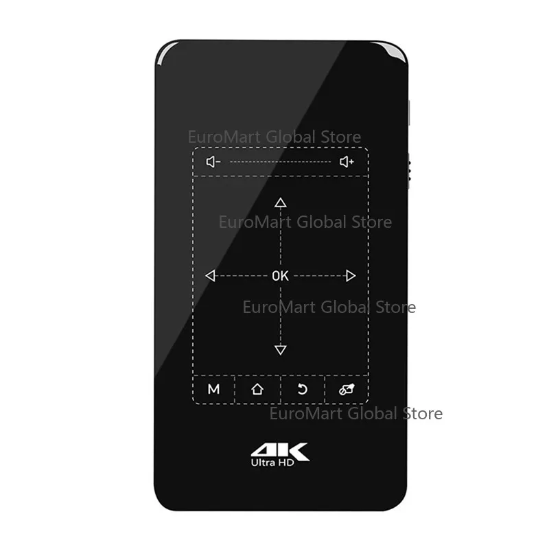 Mini Projector WIFI 4K HD Projectors Decoding For HOME Entertainment With Remote Control Tripod