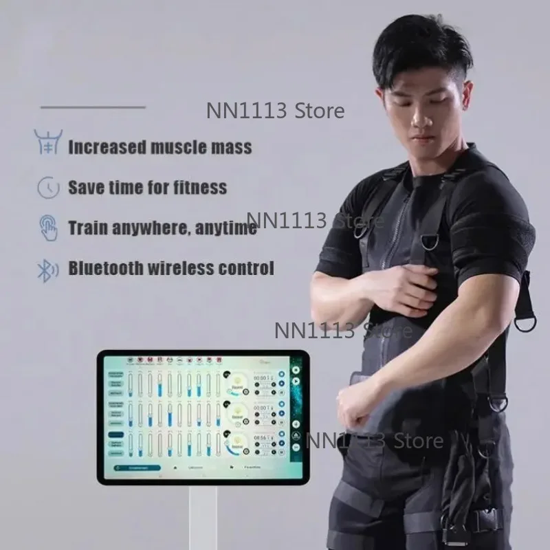 Wireless Fitness Sport Trainer, Body Slimm Vest, EMS Training Machine, Muscle Stimulator Suit, Gym Equipment