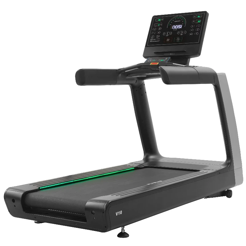 Gym Fitness Equipment Electric Treadmill Wireless LCD Screen Commercial Treadmill Oval
