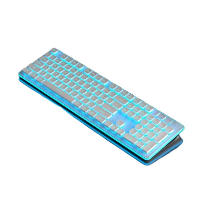 Wireless Bluetooth keyboard and mouse, office silent typing, real mechanical feel, tablet game