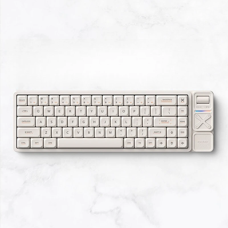 Low axis mechanical keyboard wireless bluetooth portable office tablet laptop external connection