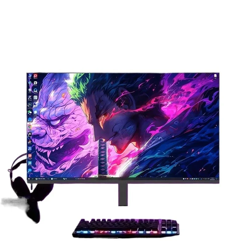 Monitor 27 curved gaming 2K180Hz display 4K high definition