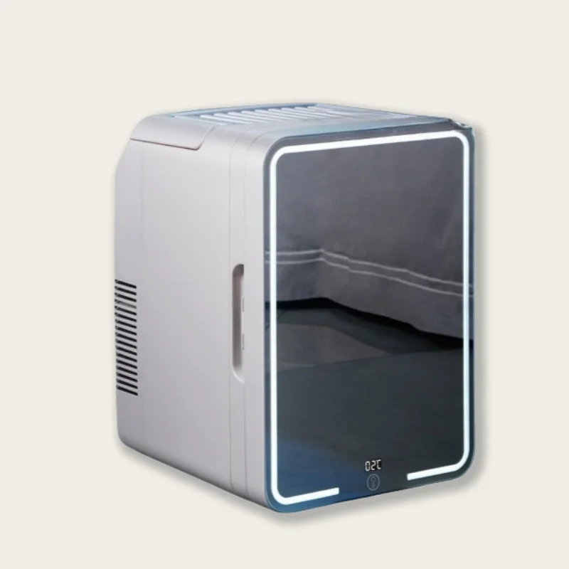 Hot Sale 4L 8L 12L Mini Car Refrigerator Small Household Refrigerated Cosmetics Mirror Beauty Mini Refrigerator for Cars