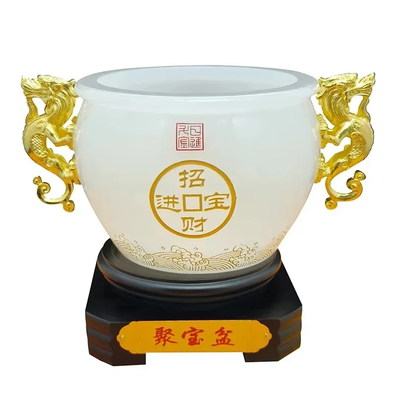 High-end glass ornaments novelty money gifts home office wme decoration store opened