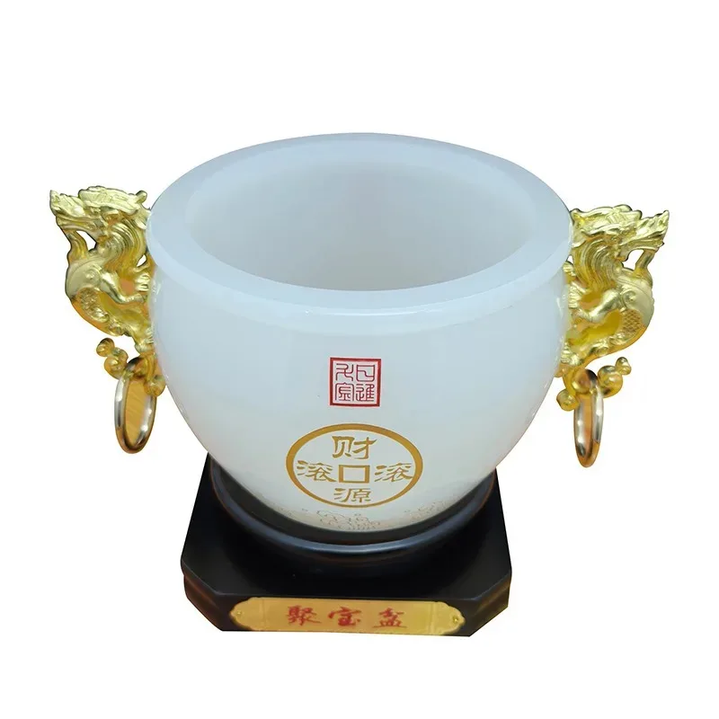 High-end glass ornaments novelty money gifts home office wme decoration store opened