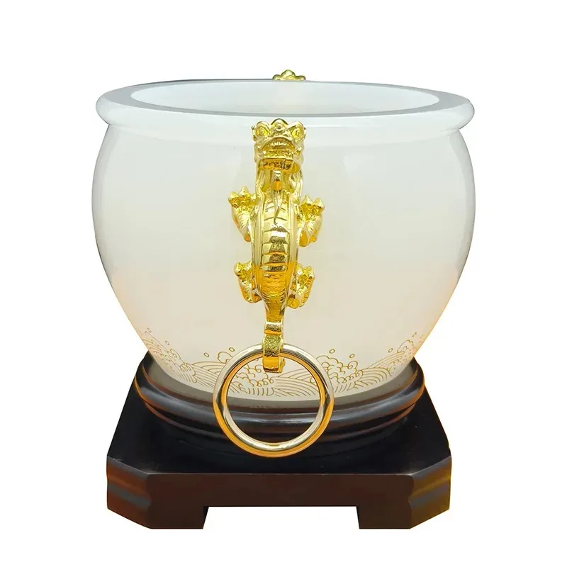 High-end glass ornaments novelty money gifts home office wme decoration store opened