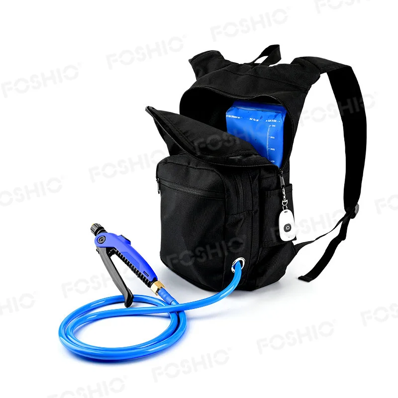 Foshio Portable Water Sprayer Backpack 3L/6L Car Window Tint Wash Pump High Pressure Power Water Pouch Combo