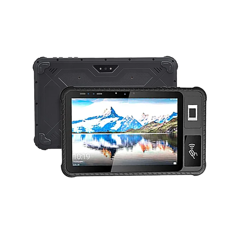 OEM Q102 Professional 10.1 Inch Android Rugged Tablet PC All-in-One Ip65 Touchscreen with LF RFID & NFC Reader 4G Network New"