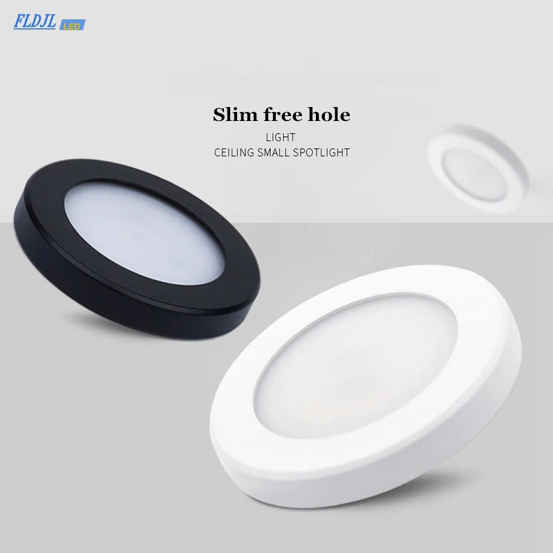 LED Downlight Mini Surface Mounted 220V 240V  5W 7W Panel Spot Light Ultra thin Indoor Lighting Home Kitchen Cabinet Lamp