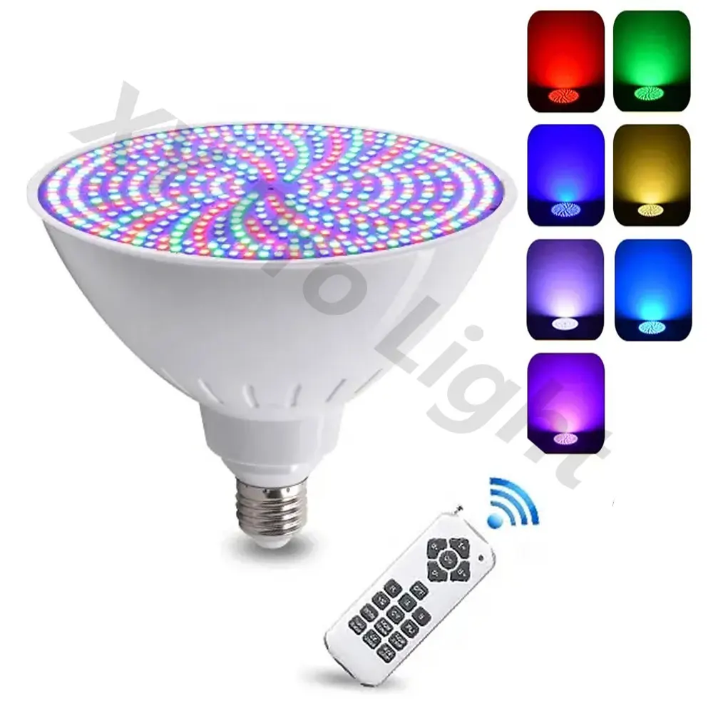 Par56 40W RGB LED Pool Light 36W DC12V IP68 Waterproof Outdoor Underwater Lights Fountain Landscape Lamp Piscina Luz Spotlight