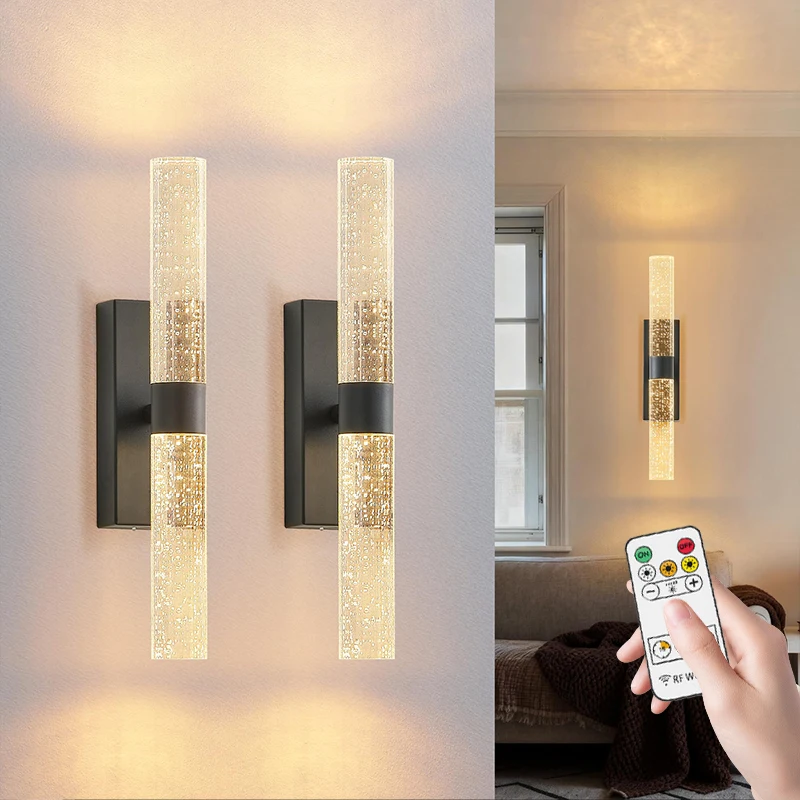 Recharge LED Wall Lamp Sconces 4000mah For Bedroom Hallway Offices Restaurants Interior Decor Rechargeable Magnetic Wall Sconces