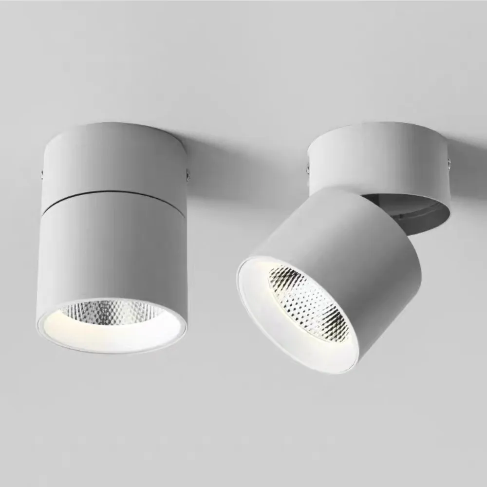 Led Downlight Spot Led Spotlights Foldable 220v 7w/10/15w 3Colors Living Room Light Fixture Ceiling Lamp for Home Kitchen Indoor