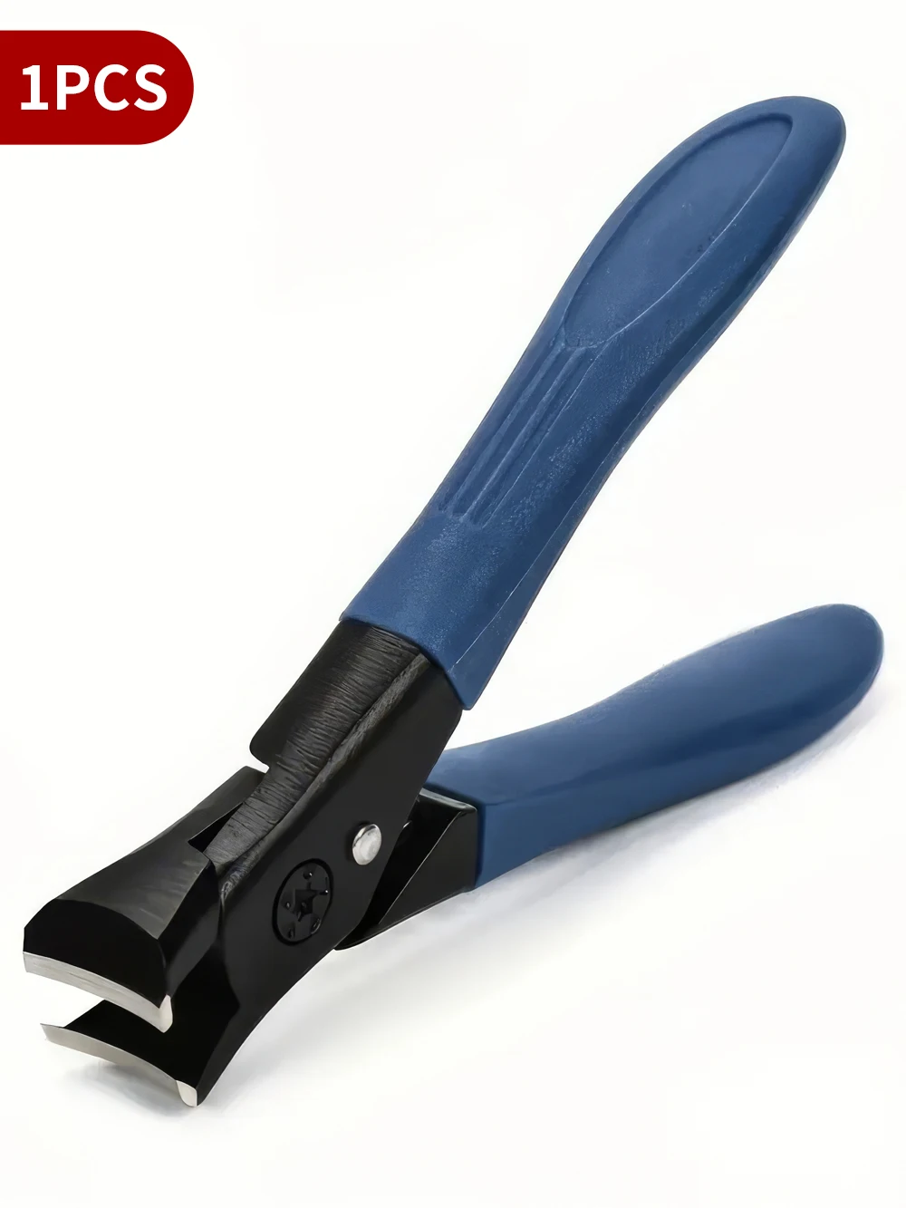 Single Wide Opening Nail Clipper, Suitable for Thick Hard Hands & Feet Nails, Splash-Proof Function