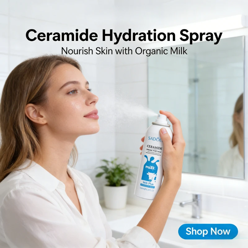 150Ml 2 bottles Ceramide Hydrating Moisturizing Spray Portable Toner Deep Moisturizing Set Makeup Spray Toner Face Mists