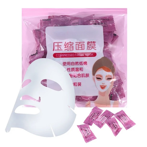 50pcs/lot Magic Compressed Cotton Disposable Towel Tablet Capsules Cloth Wipes Paper Tissue Portable Outdoor Travel Mask