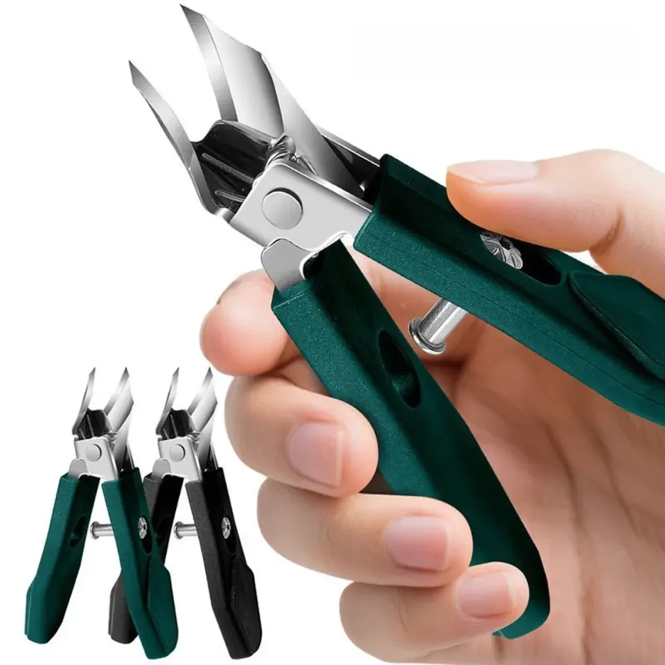 Toenail Clipper Wide Opening Slanted Edge Nail Clipper StainlSteel Nail Supplies for Professionals Foot Nail Trimmer Tools 66