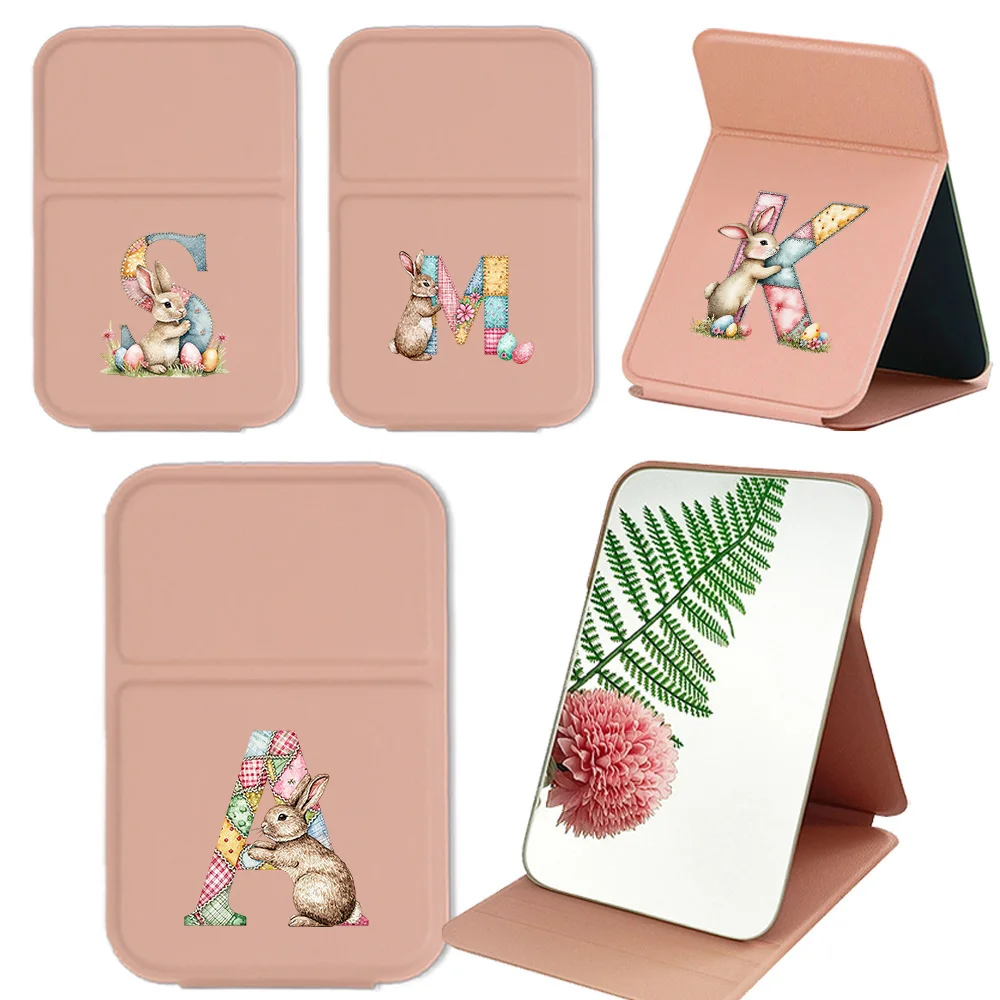 Makeup Mirror Desktop Edition, Foldable Dual Sided Glass High Definition, Easy Clean Travel Makeup Mirror, for Women Gift