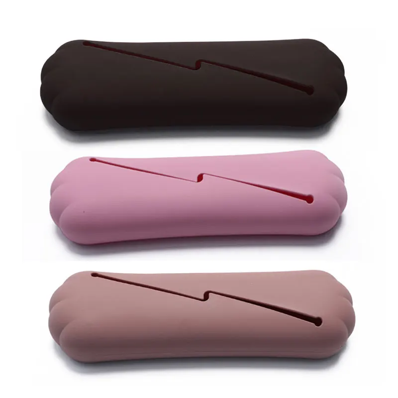 NEW Silicone Makeup Brush Storage Bag Portable Travel Cosmetic Brushes Organizer Waterproof Makeup Brush Storage Tools Box