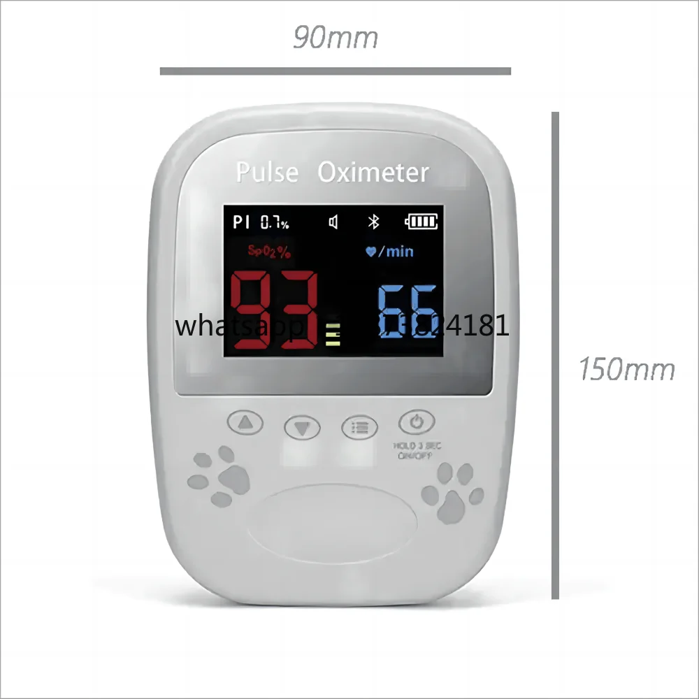 Manufacturing Veterinary Pulse Oximeter PR Animal Tongue Ear Spo2 Probe for Pet Cat Dog fast shipping