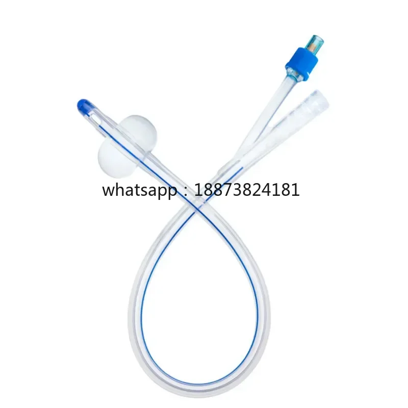 Veterinary Urinary Catheter Soft Pet Urine Tube Catether Pet Urine 2 Way Silicone Foley Catheter fast shipping