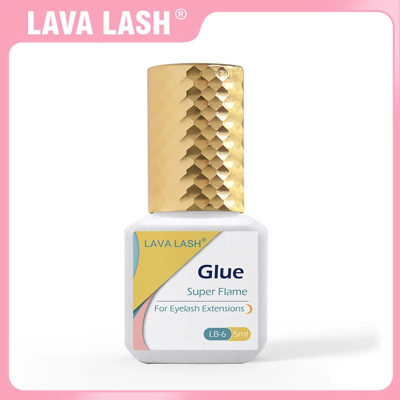 Lava Lash For Eyelash Extensions Supplies Glue Super Flame LB-6 Korea Adhesive Beauty Shop Lasting Makeups Tools Fast Dry Health