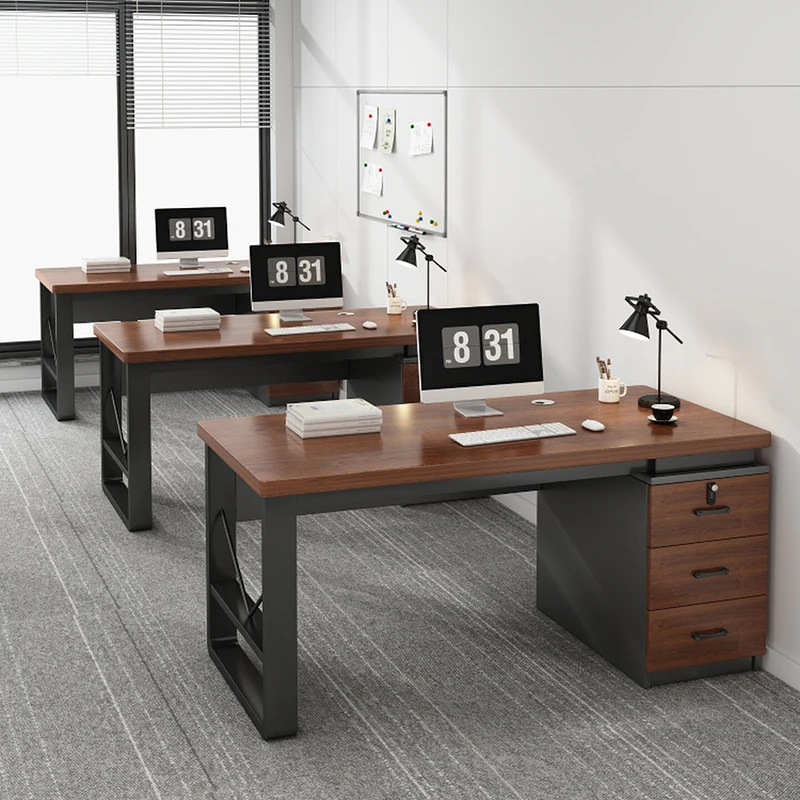 Minimalist Luxury Office Desk Storage Design Decoration Executive Office Desk Gaming Computer Escritorio Oficina Home Furniture