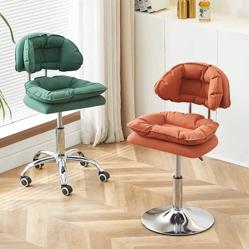 Japan Decorative Piece Bar Chair Contemporary High Ergonomic Office Bar Chair Counter Stools Swivel Sgabello Cucina Furniture